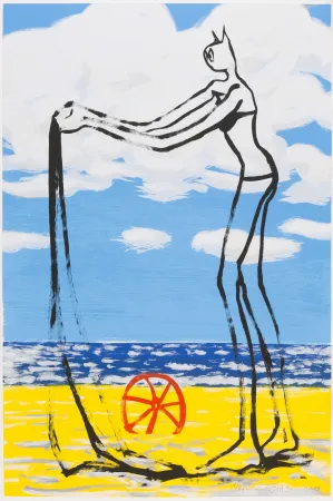 Siebdruck Séchas - Parasol