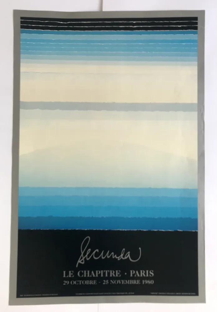 Plakat Secunda - Mirage - Galerie Le Chapitre