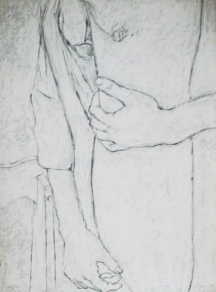 Lithographie Segal - Sans titre