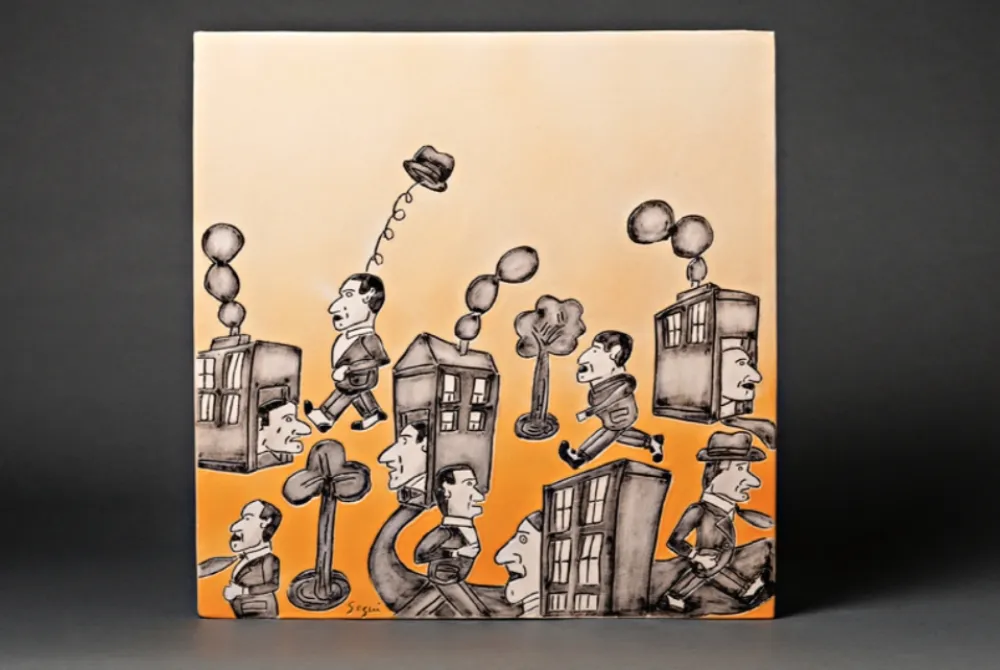 Keramik Segui - Pièce murale