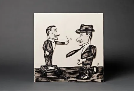 Keramik Segui - Pièce murale