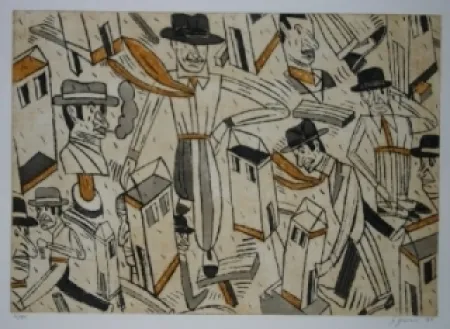 Radierung Segui - Sans titre