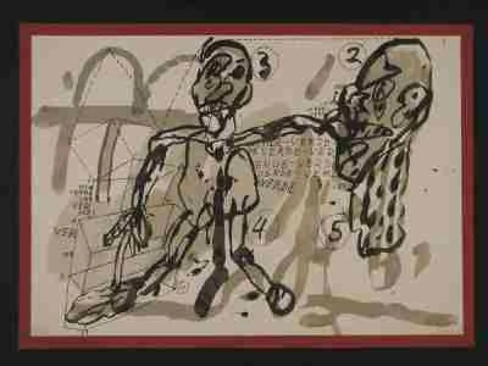 Siebdruck Segui - Sans titre