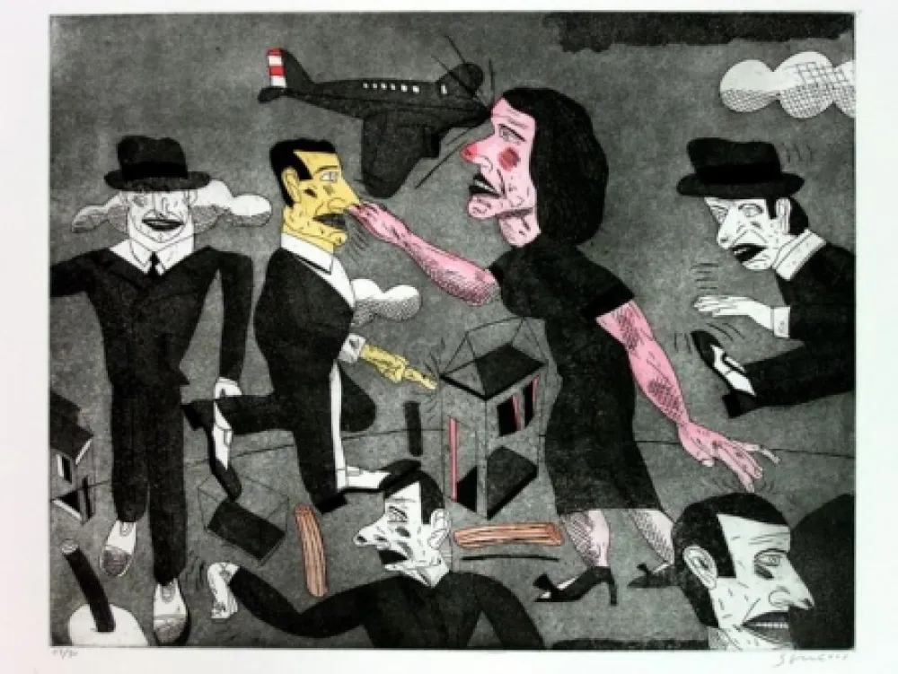 Radierung Segui - S/T