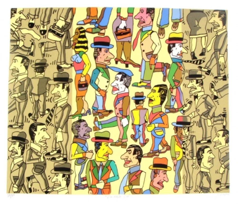 Siebdruck Segui - Un dia de Sol