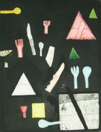 Aquatinta Selden - Senza titolo