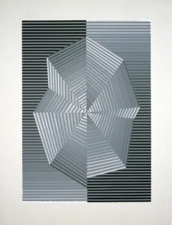 Siebdruck Sempere - Composition 1