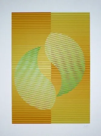 Siebdruck Sempere - Composition 2