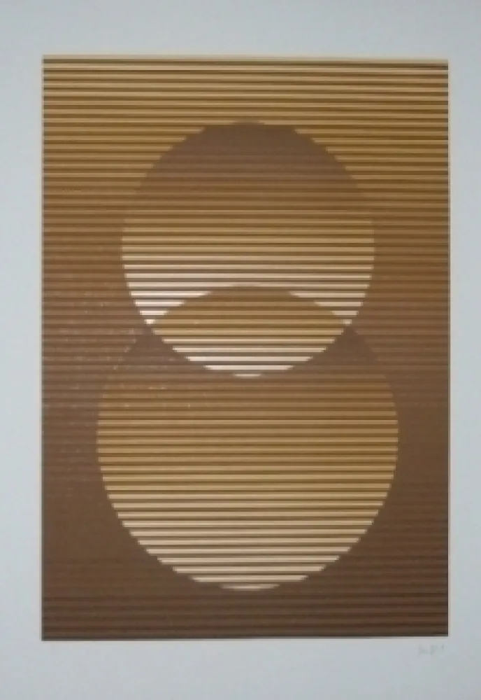 Siebdruck Sempere - Composition 3