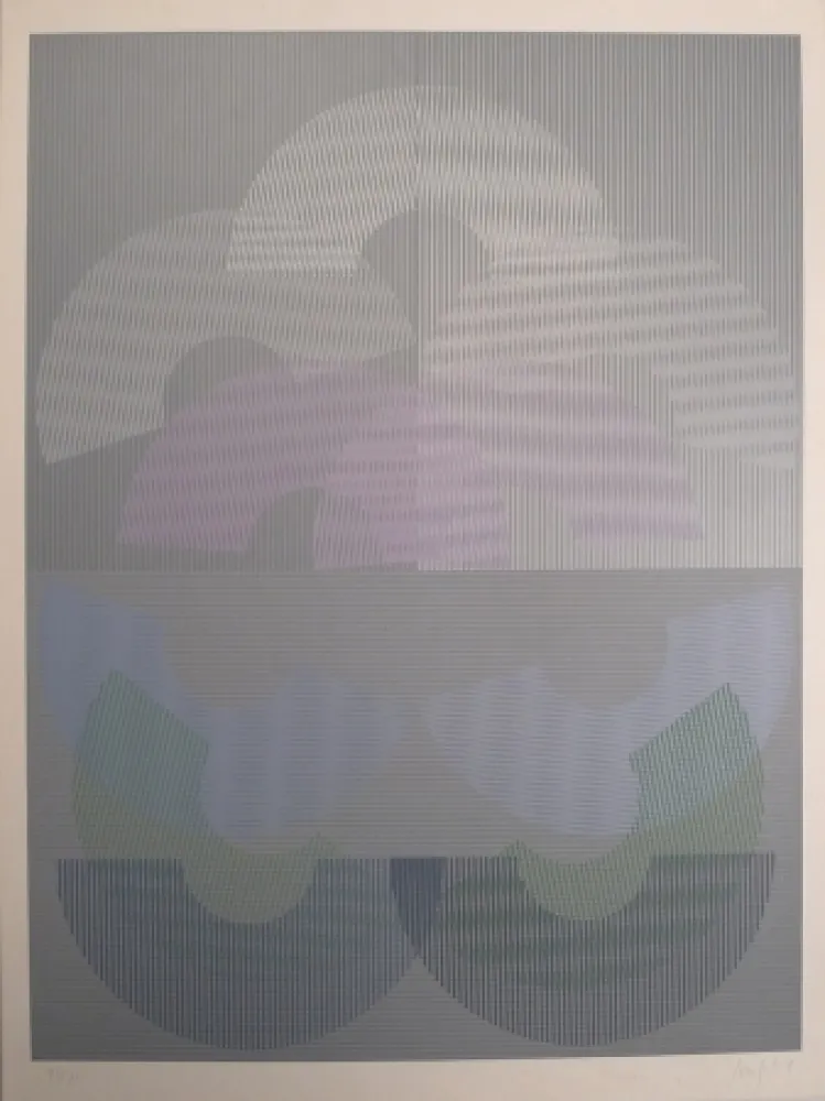 Siebdruck Sempere - Sin título