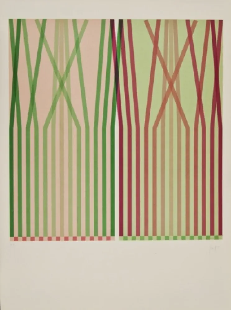 Lithographie Sempere - Sin título