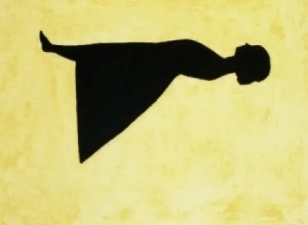 Radierung Und Aquatinta Senise - Lévitation