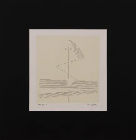 Radierung Seuphor - Ora di noi