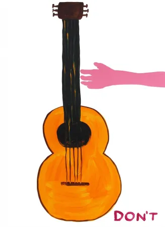 Siebdruck Shrigley - Don`t