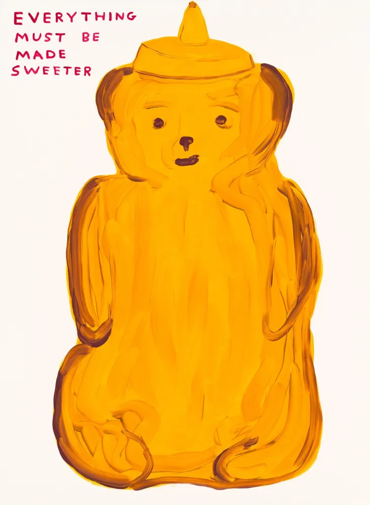 Siebdruck Shrigley - Everything Must Be Made Sweeter