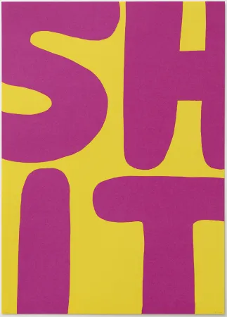 Siebdruck Shrigley - Untitled (Shit)