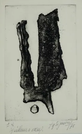 Radierung Signovert - Signe