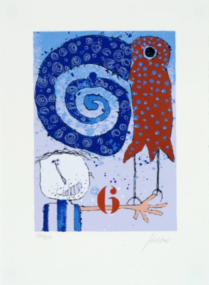 Siebdruck Silvain - Perchoir nr 6