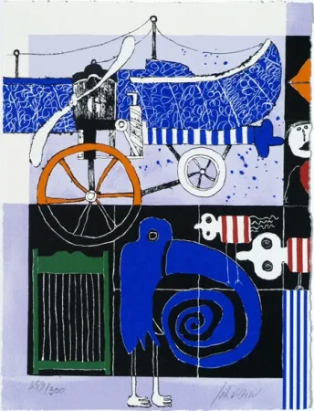 Siebdruck Silvain - The Bird