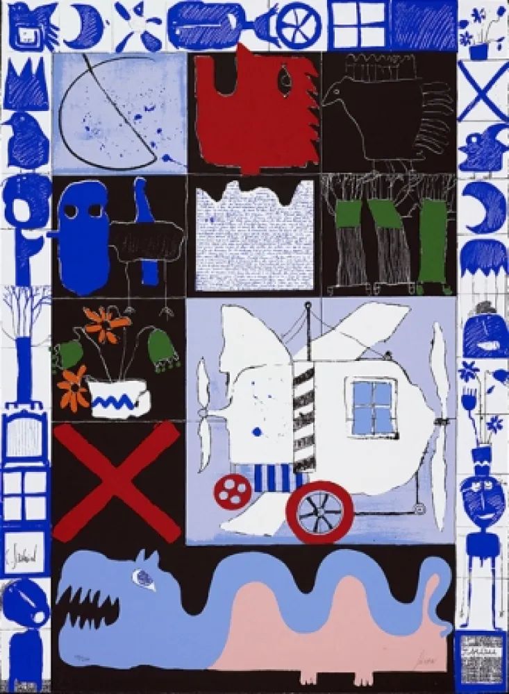 Siebdruck Silvain - Vol de nuit