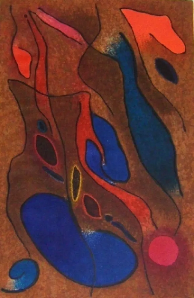 Aquatinta Singier - Baigneuses méridiennes