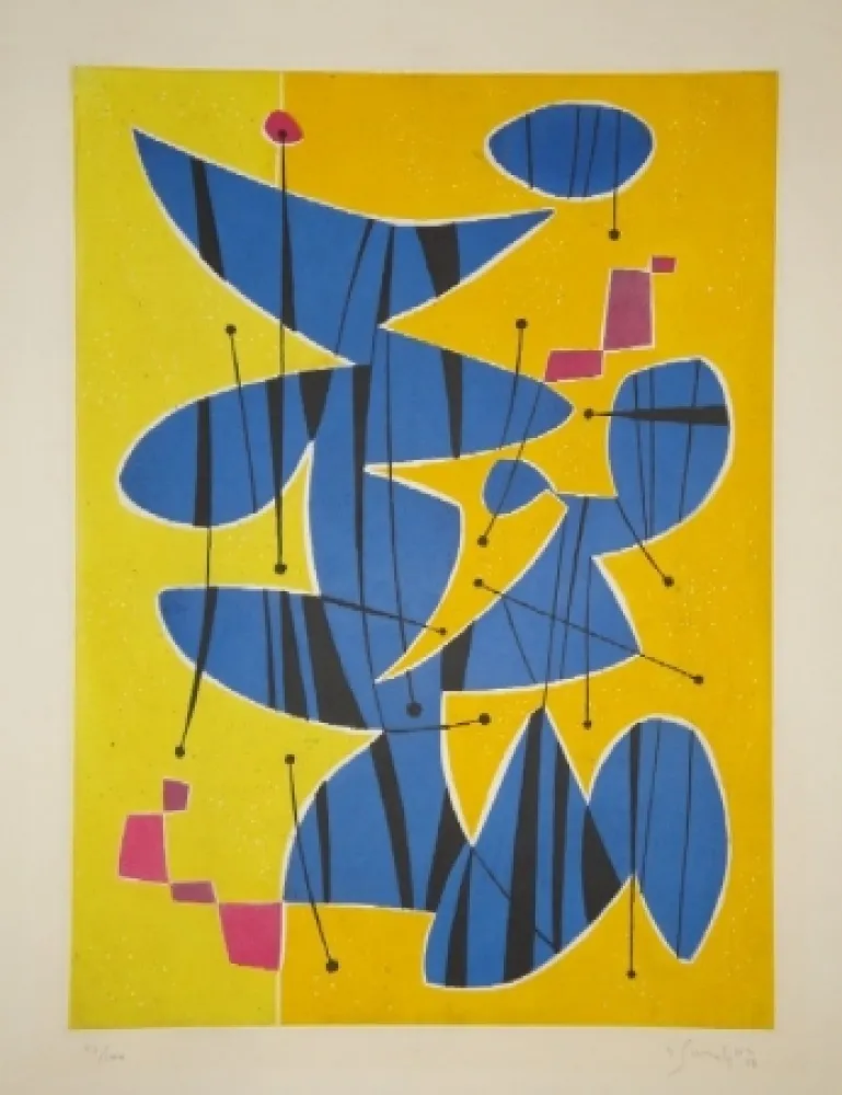 Radierung Und Aquatinta Singier - Untitled