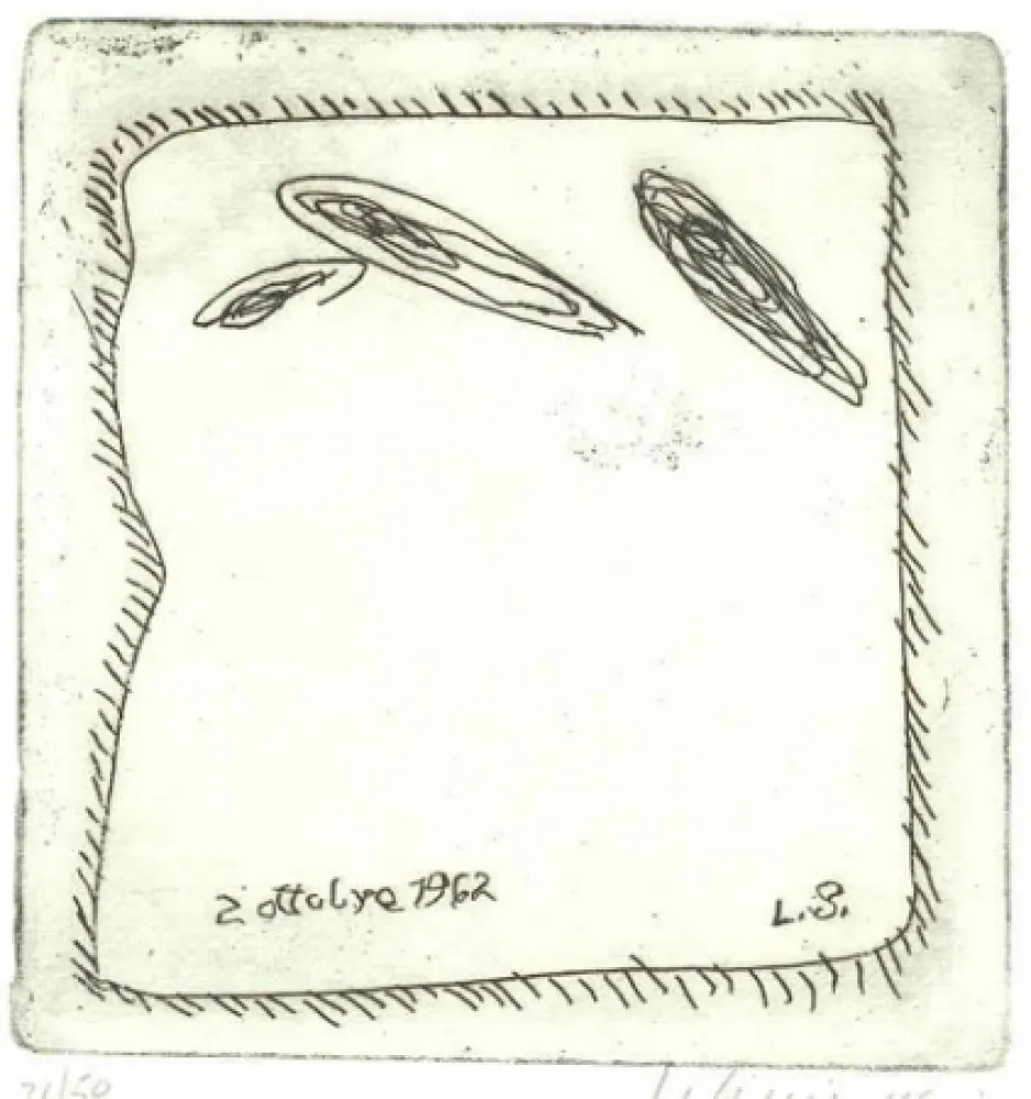 Illustriertes Buch Sinisgalli - Le finestre di via Rubens