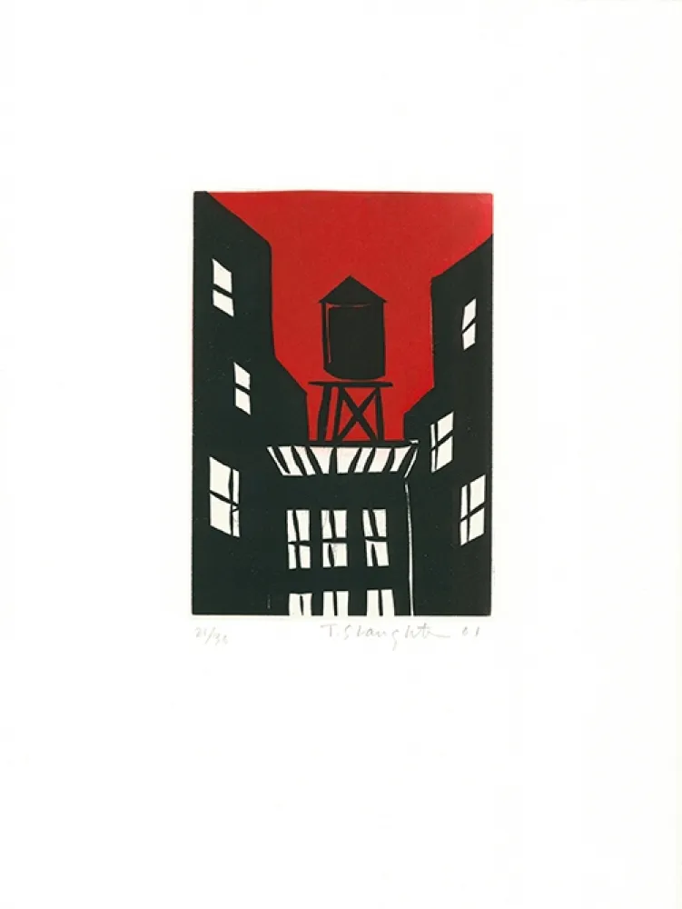 Radierung Und Aquatinta Slaughter - New York