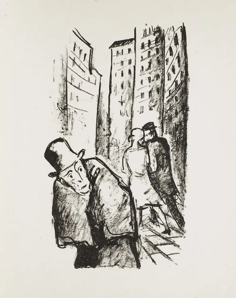 Lithographie Słodki - Asphaltballaden (Asphalt Ballads)