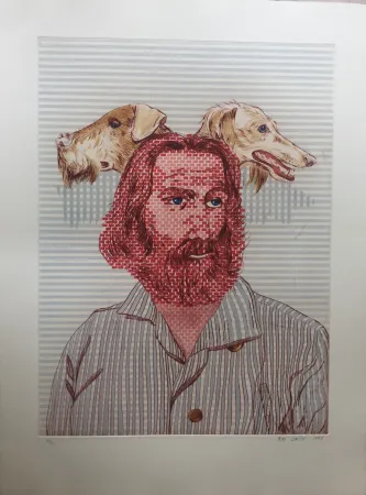 Radierung Und Aquatinta Smith - Walt Whitman