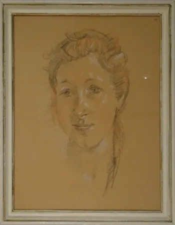 Keine Technische Soldenhoff - Kopf einer jungen Frau