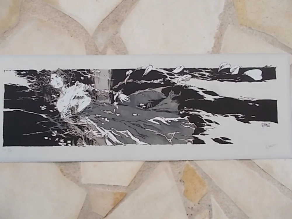 Siebdruck Sorel - Ophélie