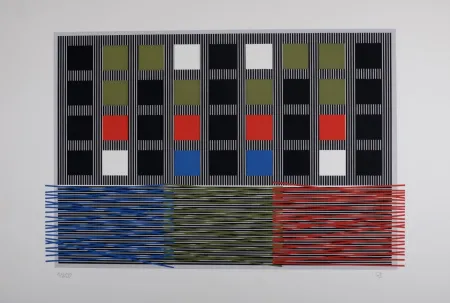 Siebdruck Soto - Composition