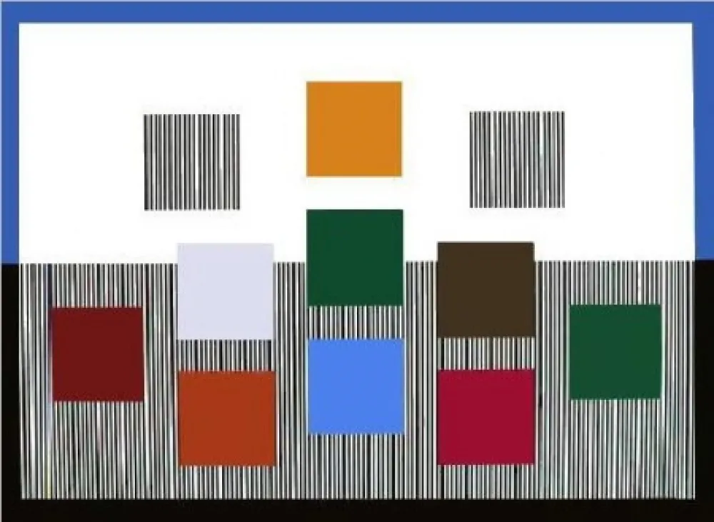 Siebdruck Soto - Composition