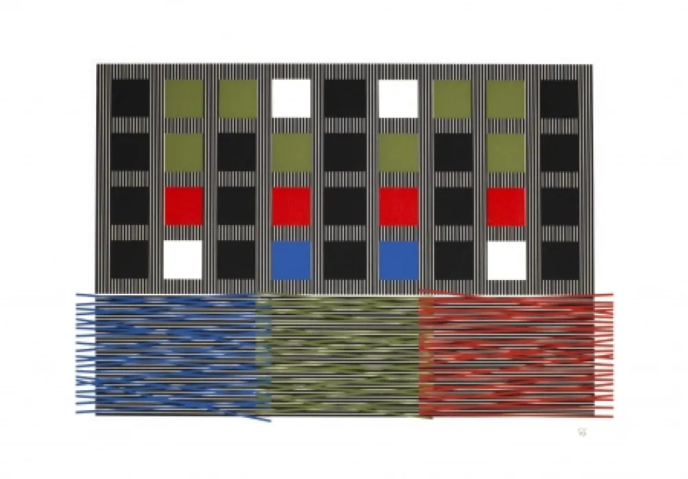 Siebdruck Soto - Olympia