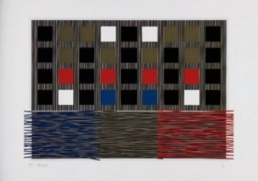 Siebdruck Soto - Sans titre