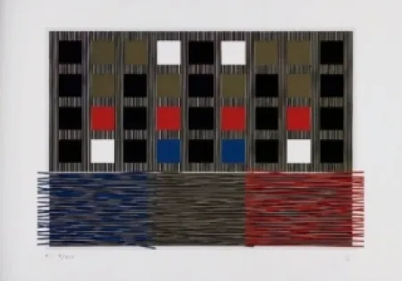 Siebdruck Soto - Sans titre