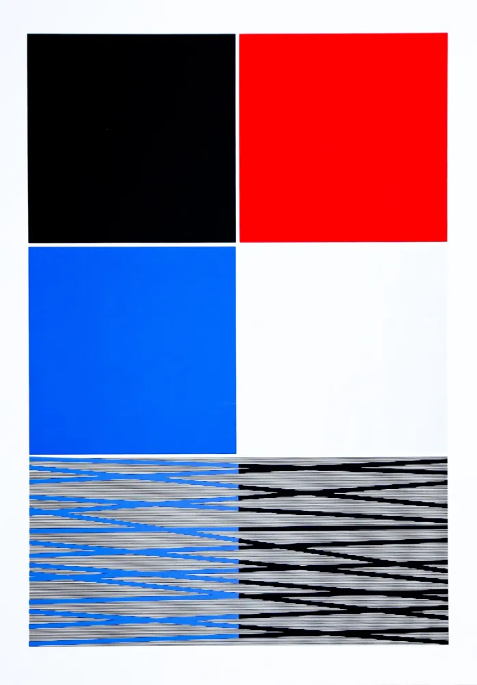 Siebdruck Soto - UNTITLED