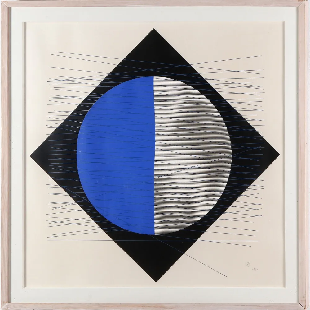 Siebdruck Soto - Untitled 7