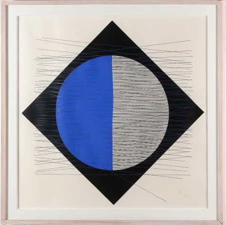 Siebdruck Soto - Untitled 7