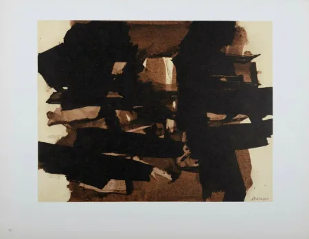 Offset Soulages (After) - Composition #11