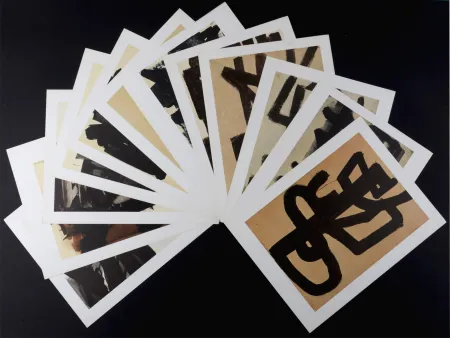 Lithographie Soulages (After) - Hazan portfolio