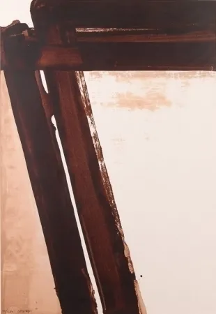 Siebdruck Soulages - Composition 15