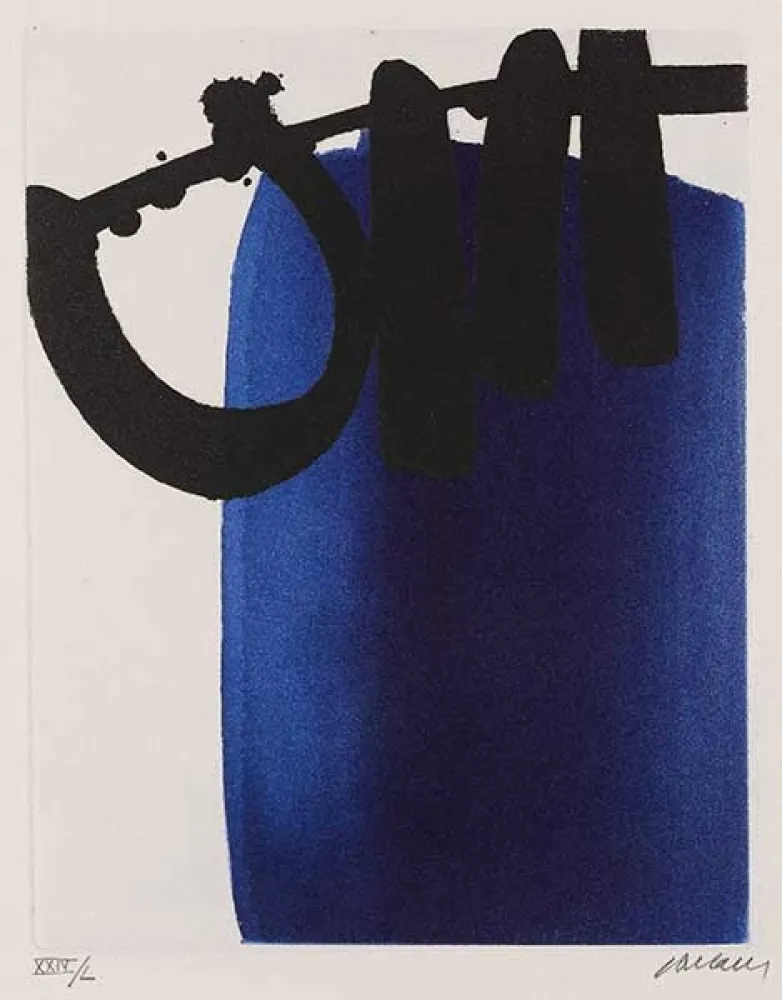 Stich Soulages - Eau-forte 21