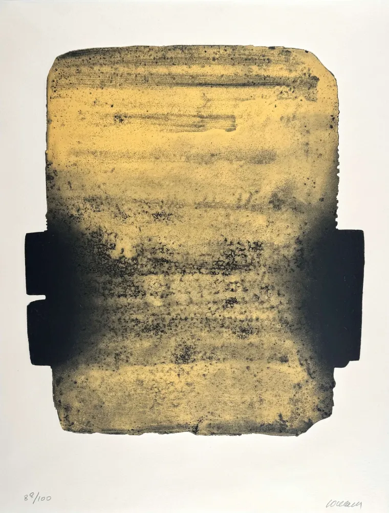 Radierung Soulages - Eau-forte XXIX 