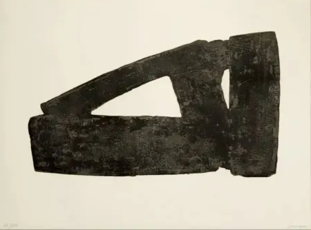 Stich Soulages - Eau-forte XXXII