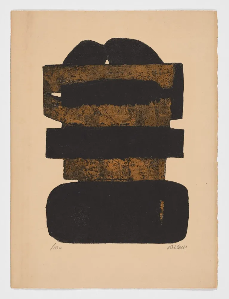 Keine Technische Soulages - Eauforte XXIV