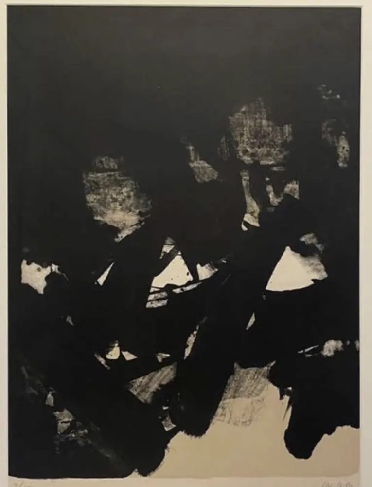 Lithographie Soulages - Lithographie 13