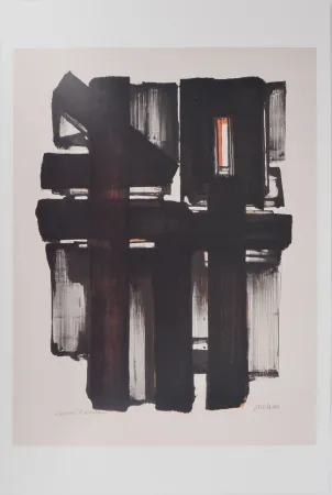 Illustriertes Buch Soulages - Lithographie 2