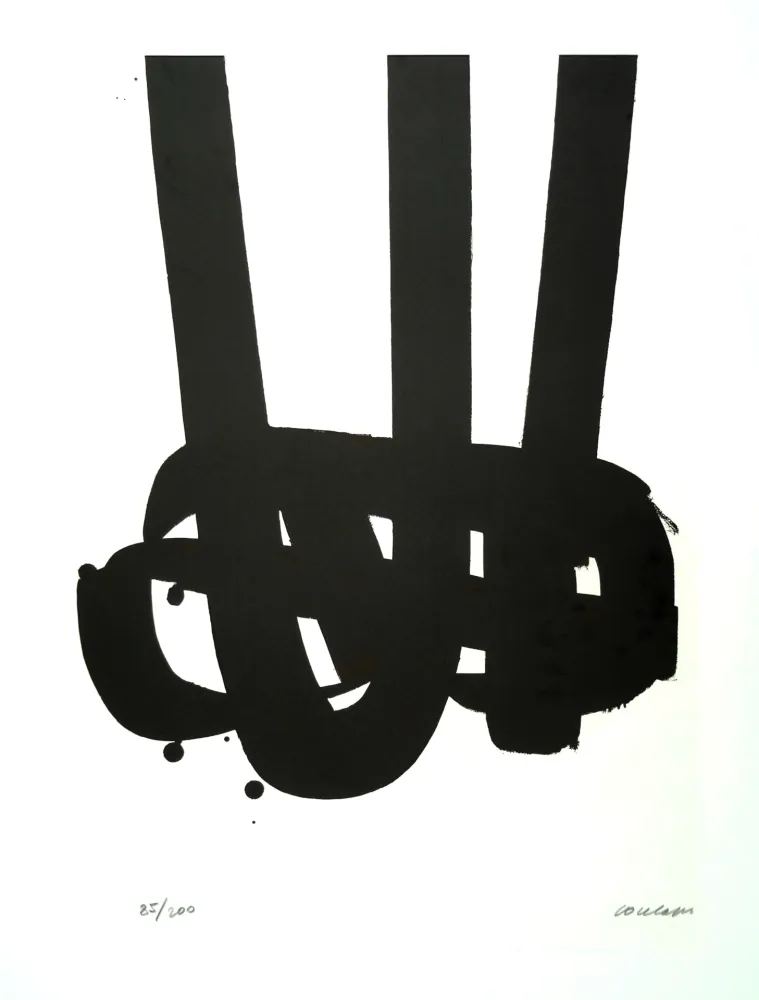 Lithographie Soulages - Lithographie 29